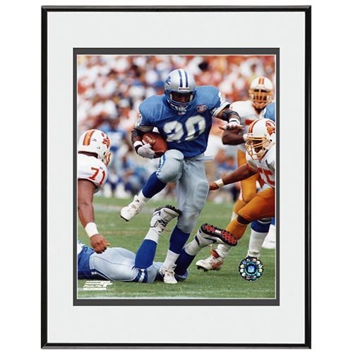 Photo File Detroit Lions Barry Sanders Framed Photo