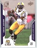 2008 Upper Deck Draft Edition Red #13 Chevis Jackson RC - Atlanta Falcons (Rookie Parallel Card)(Football Cards)