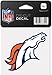 Wincraft NFL Denver Broncos 63044011 Perfect Cut Color Decal, 4