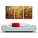 Gardenia Art - Romantic Old Gold Maple Canvas Prints Modern Wall Art Paintings Giclee Artwork for Room Decoration,16X24 inch, Unframed