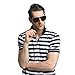 Soxick Matte Metal Frame Polarized Lens Square Round Aviator Wayfarer Sunglasses