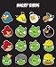 Large Angry Birds 17 Pack Combo Vinyl Wall Decals - Each Decal is 5" X 5"