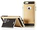 Caseguru Armor Guard Slim Fit Case for iPhone 6 / iPhone 6S (4.7 Inch) [Stand Feature] Gold Dust
