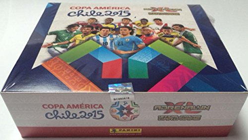 CHILE Copa America Panini 2015 Adrenalyn XL Soccer Cards Box (24 Packs)