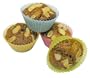 12 moules � Muffin en Silicone - Haute r�sistance - Anti-adh�rent - D�moulage facile - 7 cm de diam�tre