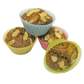 G�n�rique - Moule cake muffin - Silicone souple - Lot de 12 pi�ces