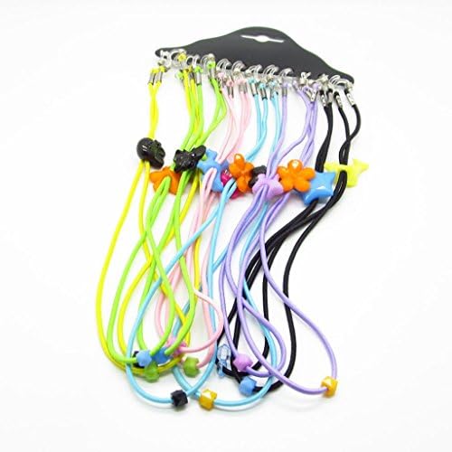 colorful Children eyewear cord kids glasses neck strap eyeglass holder Pack of 12