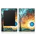 Aqua Burn Design Protective Skin Decal Sticker for Aztak EZ Reader Pocket Pro eBook Reader
