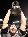 Texas Rangers v. San Francisco Giants, Game 5: Cody Ross Photographic Poster Print by Elsa ., 18x24