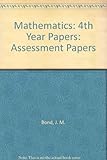 Fourth year papers in mathematics