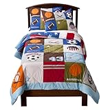 Varsity Sports 3-Pc Quilt - Twin/ Full