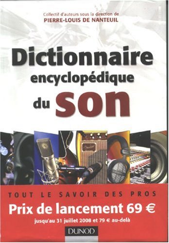 Dictionnaire encyclopédique du son