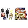 TOP SET RAPIDITY BEYBLADE - NEW SUN-GOD - 145AS - BBP03 - ATTACK - Links-Rechts Launcher-Starter + Metallspitze + Zubeh�r + NEU & OVP