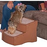 Pet Gear Easy Step II Pet Stairs, 2-step/for Cats and Dogs up to 75-pounds, Light Cocoa