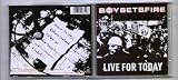 BOY SETS FIRE - LIVE FOR TODAY - CD (not vinyl)