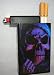 Cigarette Case Grim Reaper Skull with Built on Lighter Holder