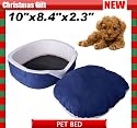 10" Pet Sofa House Pet Bed Dog Bed Cat Bed with Mat