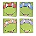 Nickelodeon Teenage Mutant Ninja Turtles Canvas Wall Art (4-Piece)