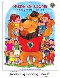 Pride of Lions, Giant Super Jumbo Coloring Book (18 wide x 24 tall)