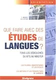 Que faire avec des �tudes de langues ?