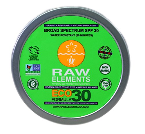 Raw Elements Eco Formula SPF 30+ Lotion - 3 oz