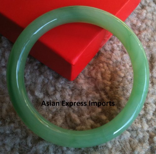 Good Luck and Protection Green jade Bracelet bangle - Small Size