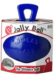 Jolly Pet 10" Horse Jolly Ball Blue