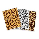 Lucks Edible Image Designer Prints Sheets Safari Variety, 12-Pack
