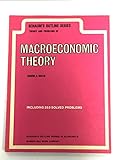 Schaum's outline of theory and problems of macroeconomic theory