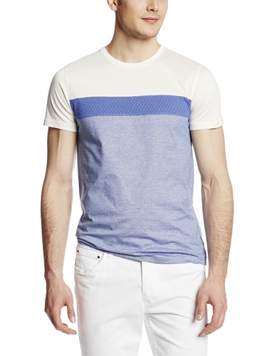 Ted Baker Men's Short Sleeve All Over Printed Crew Neck Tee