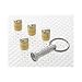 Produkt-Bild: RICHBROOK Spinning Anti-Theft Radventil Staubkappen - Gold