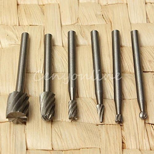 13PC HSS Routing Router Bits Burr Rotary Tools Suit Dremel &amp; Rotary Tool. Engraving .Wood Working Tools