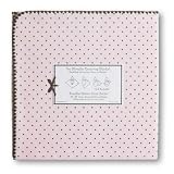 SwaddleDesigns Ultimate Receiving Blanket - Pastel Pink with Brown Dots