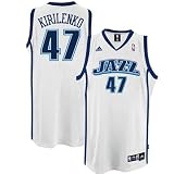 Andrei Kirilenko Jersey adidas White Swingman #47 Utah
