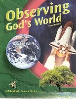 Observing God's World
