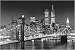 Ideal Decor Murals 658 Brooklyn Bridge Mini Wall Mural