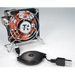 SAVE $17.68 - Thermaltake Mobile Fan II External USB Cooling Fan - Us $15.21