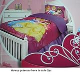 Disney Princess Born to Rule Twin Comforter / Sheet Set
