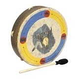 14 Inch Buffalo Drum with Buffalo Image Graphic - B0002I1EP0