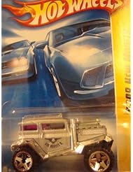 Hot Wheels Bad Mudder 2 {JEEP} Silver & Chrome Heavy Diecast Red Glass 5 Spoke 1/64 #20 2008
