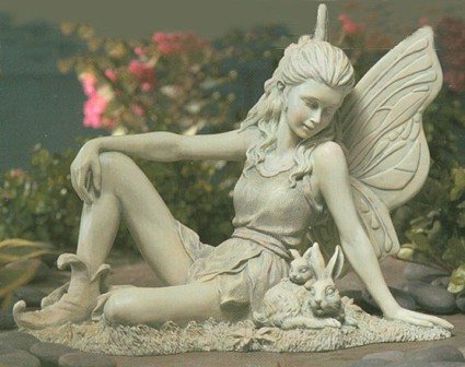 Patience Garden Fairy Statue