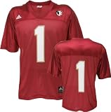 Florida State Seminoles -No. 1- Red Replica Football Jersey