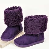 Canadians Kultstiefel 4Girls Boots, Warmfutter, lila, Größe:31
