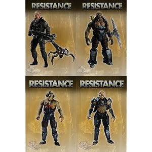 DC Direct RESISTANCE Action Figure set of 4 by