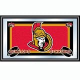 NHL Ottawa Senators Framed Team Logo Mirror