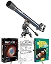 Astronomie-Startpaket inkl. Celestron AstroMaster 70 AZ, Buch Kosmos Himmelsjahr 2009, Astronomie Software Redshift 7 und zweiwöchigem Online Kurs bei Astronomie.de