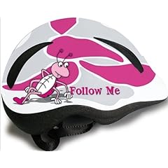 Casco Kinder Fahrradhelm Kinderhelm Follow Me K�fer pink/wei�