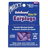 Macks 360002 Ear Care Safesound Slim Fit - 10 Pair