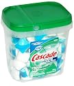 Cascade Dishwasher Detergent Action Pacs, 4x Concentrated, 110-Count