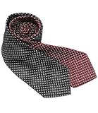 Micro Square Pattern Tie Long Length